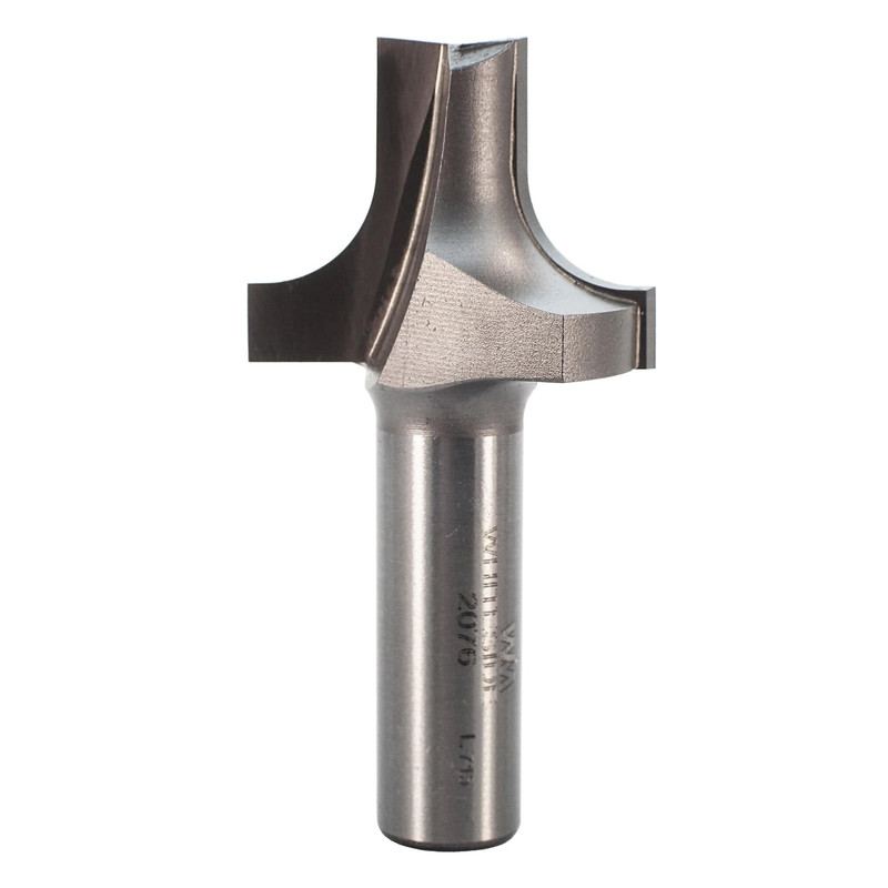 Roundover and Edge Trim Bit w/Plunge Point 3/8" R 1-3/8" LD 1/2" SD 1/2" SH 2-3/4" OL 2 FL